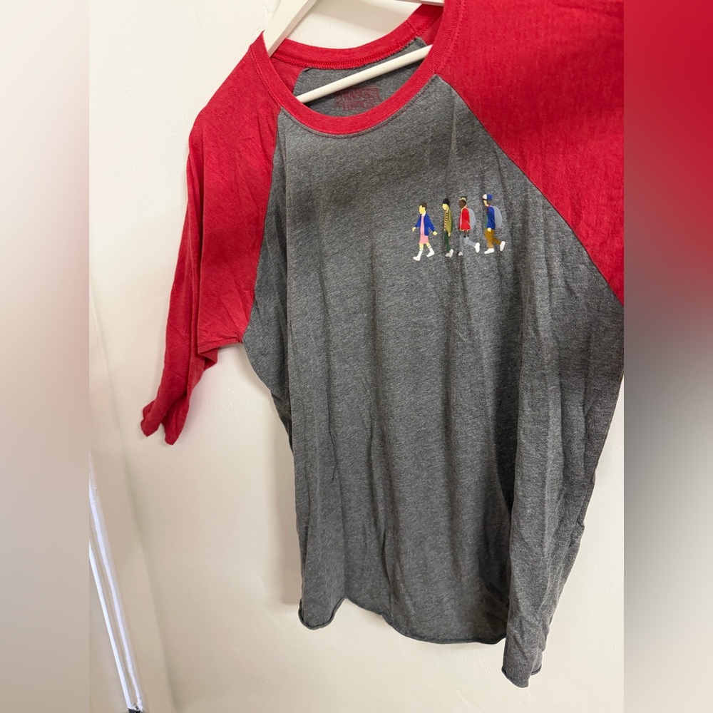 Unisex baseball tee stranger things